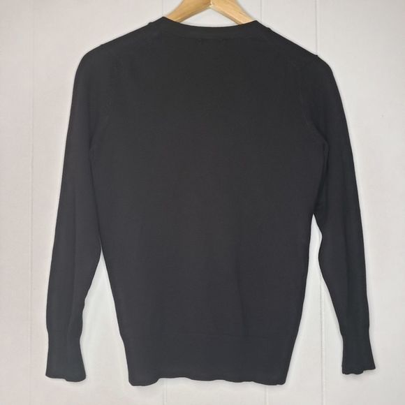 3 for $25 Joe Fresh Black Ladies Cardigan Large Medium - Picture 4 of 4